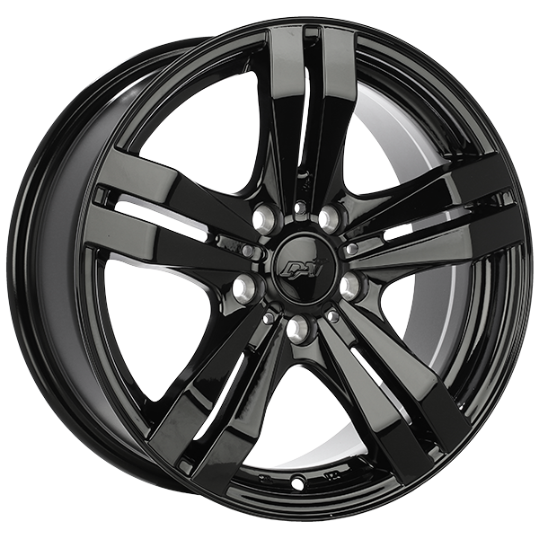 17x7.5 +42 5x114.3mm 67.1mm - DAI TARGET Gloss Black